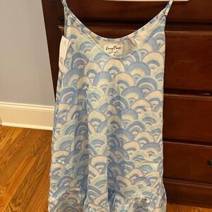 Kenny Flowers Blue and White Patterned Dress- NWT- Medium
